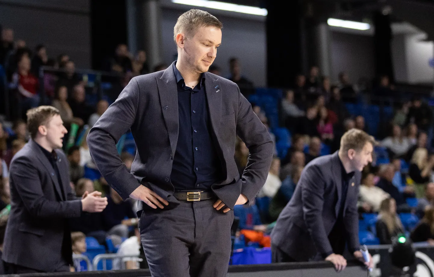 Kalev/Cramo peatreener Heiko Rannula oli kaotuse järel pigem nõutu kui pettunud.