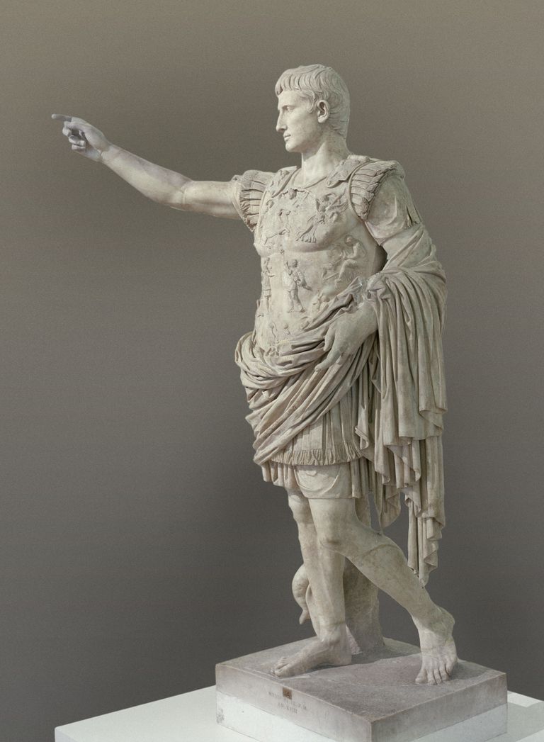 Vana-Rooma keiser Augustuse kuju Vatikani muuseumis