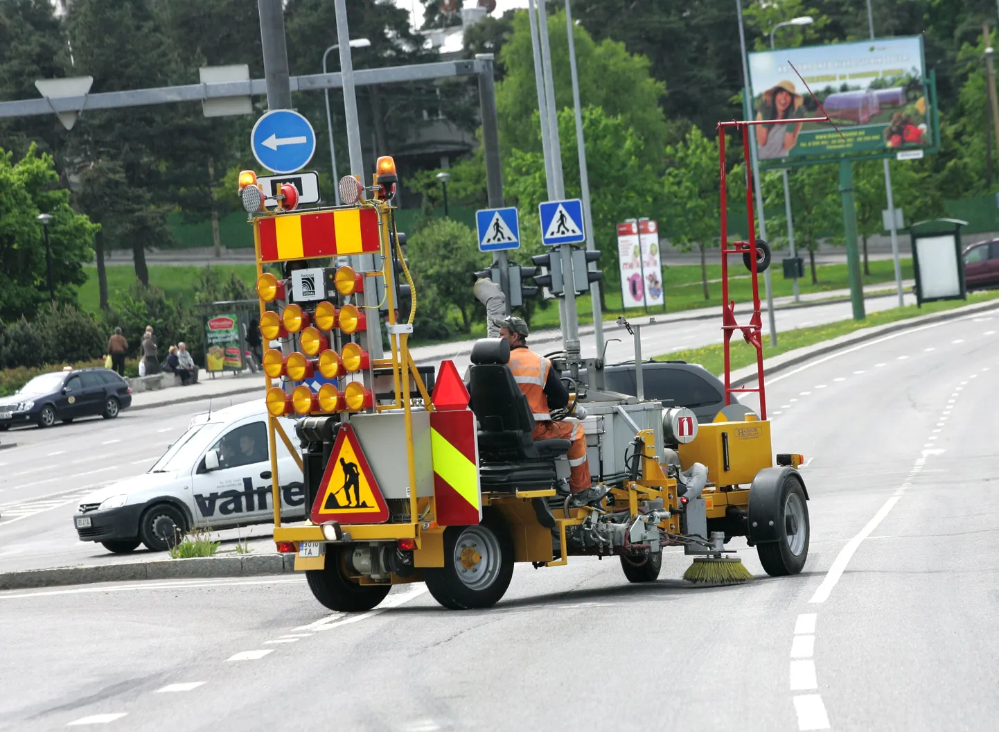 Teede märgistamine.