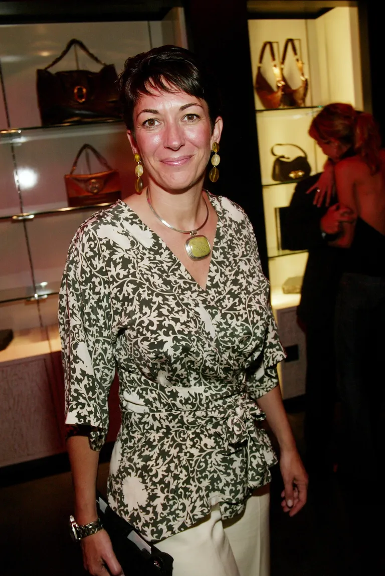 Seltskonnadaam Ghislaine Maxwell 2003. aastal.