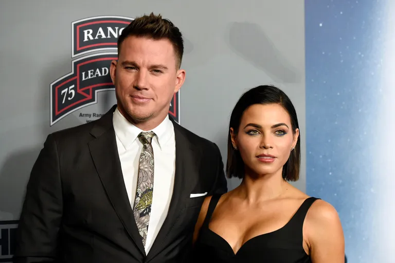 Channing Tatum endise abikaasa Jenna Dewan Tatumiga 2018.