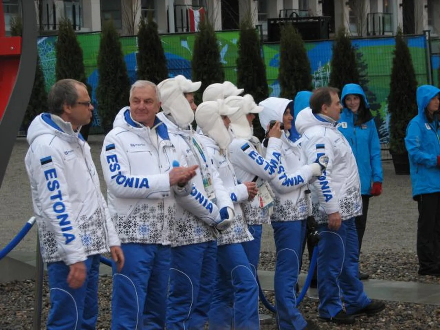 Eesti Vancouveri olümpia vorm on üks silmatorkavamaid.
