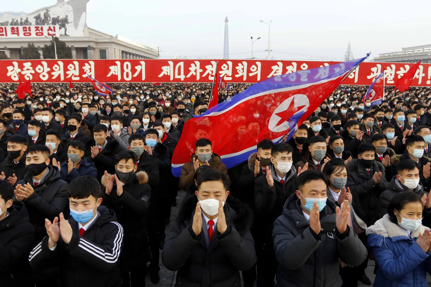 Paraad Pühja-Koreas.