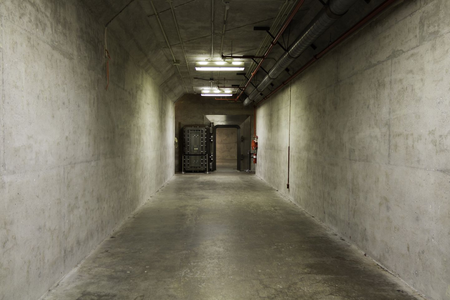 Туннель в бомбоубежище. Иллюстративное фото