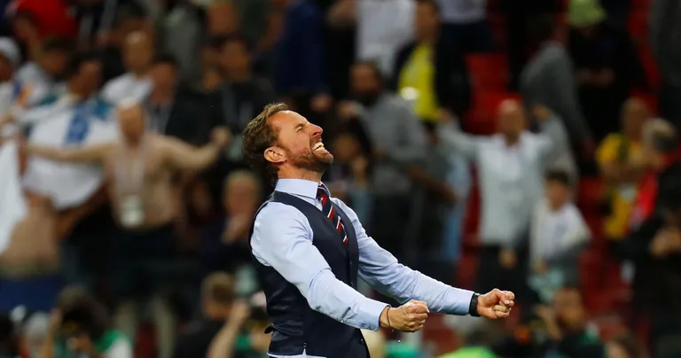 Inglismaa peatreener Gareth Southgate.