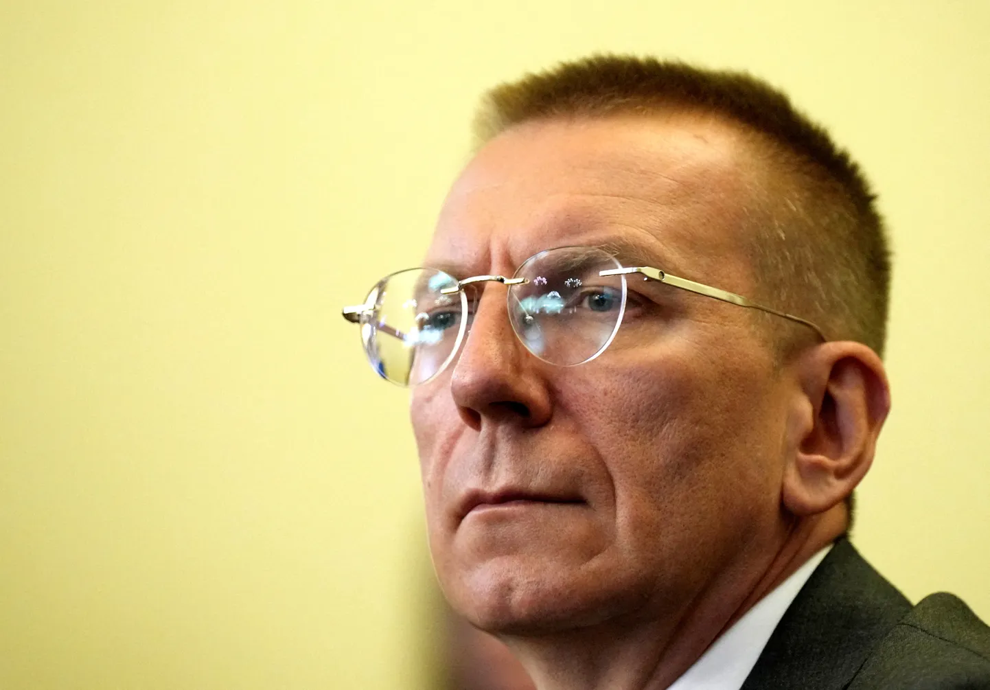 Jaunievēlētais Valsts prezidents, ārlietu ministrs Edgars Rinkēvičs