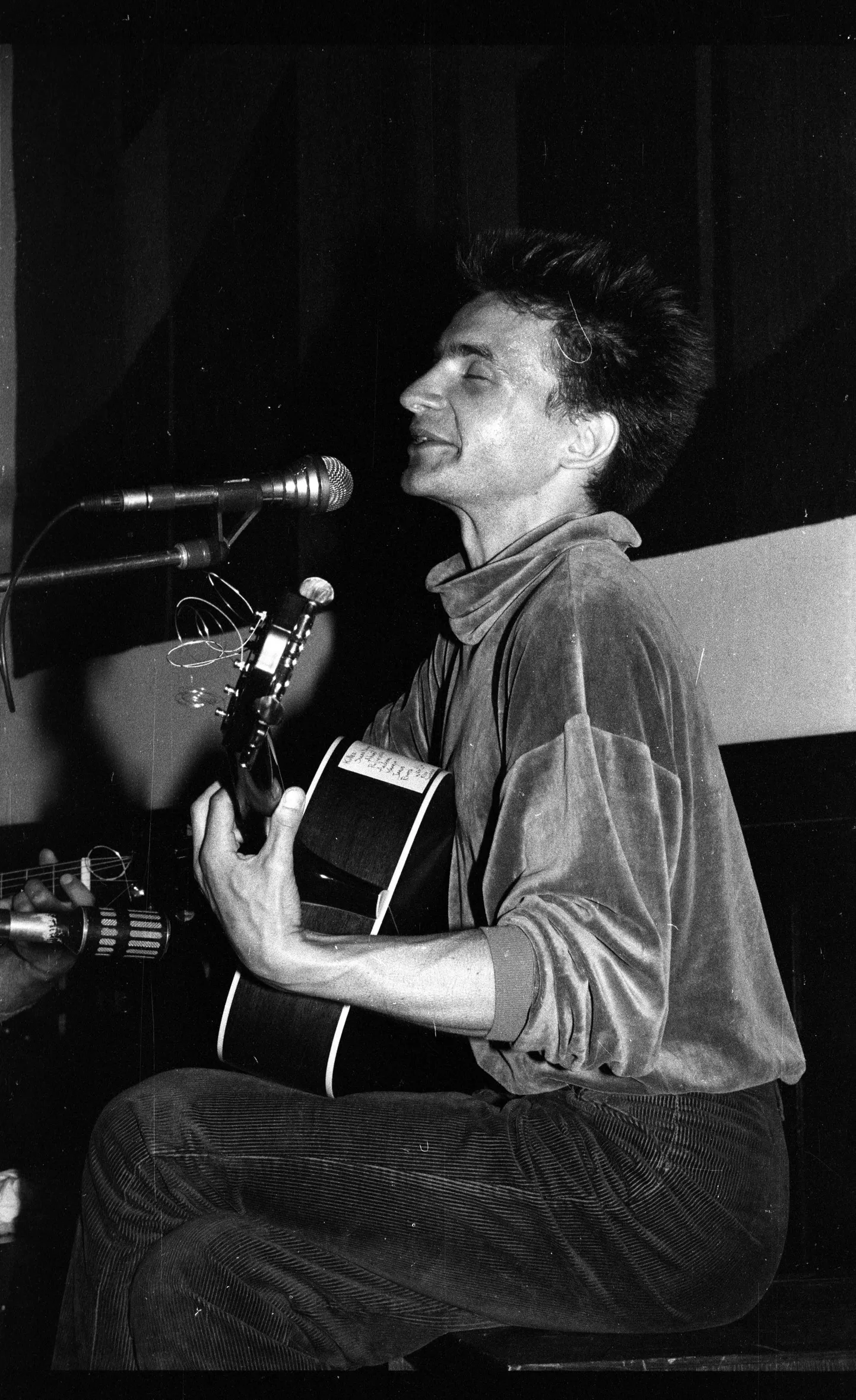 Jaak Johanson 1992. aastal Pärnus festivalil «Fiesta»