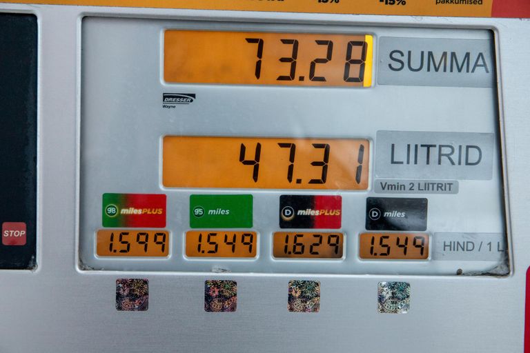 Sellise hinnaga sai viimati kütust osta tänavuse aasta alguses. 