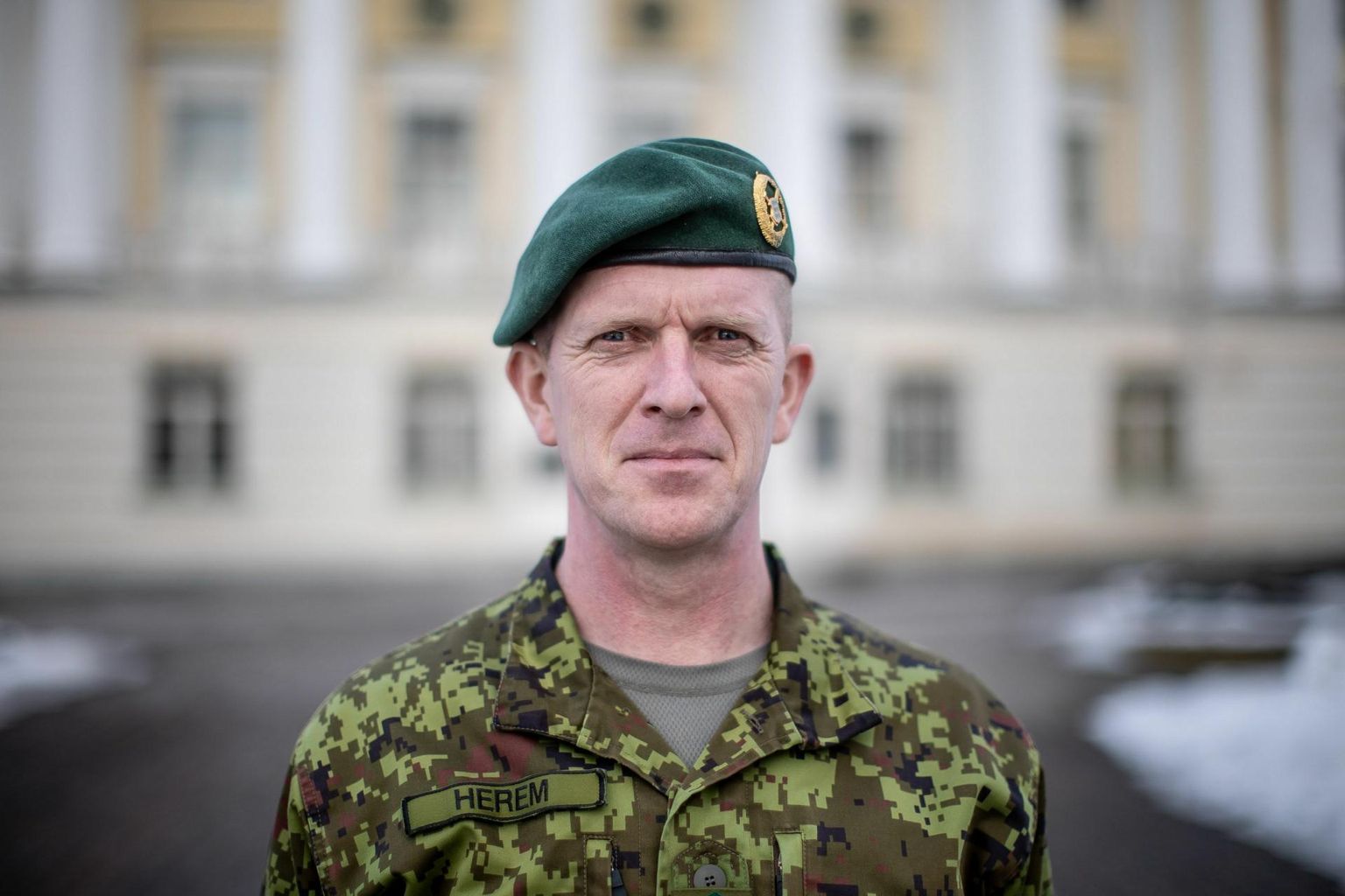 Командующий Силами обороны Эстонии Мартин Херем.
