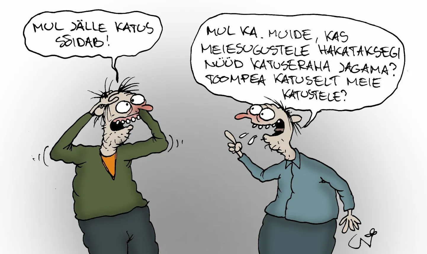 Urmas Nemvalts joonistab. FOTO: Urmas Nemvalts
