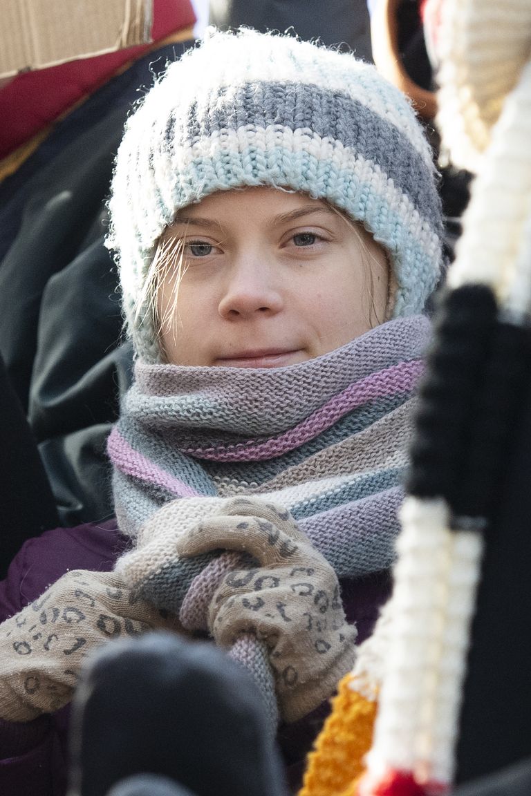 Greta Thunberg 24. jaanuaril 2020 Šveitsis Davosis majandusfoorumil