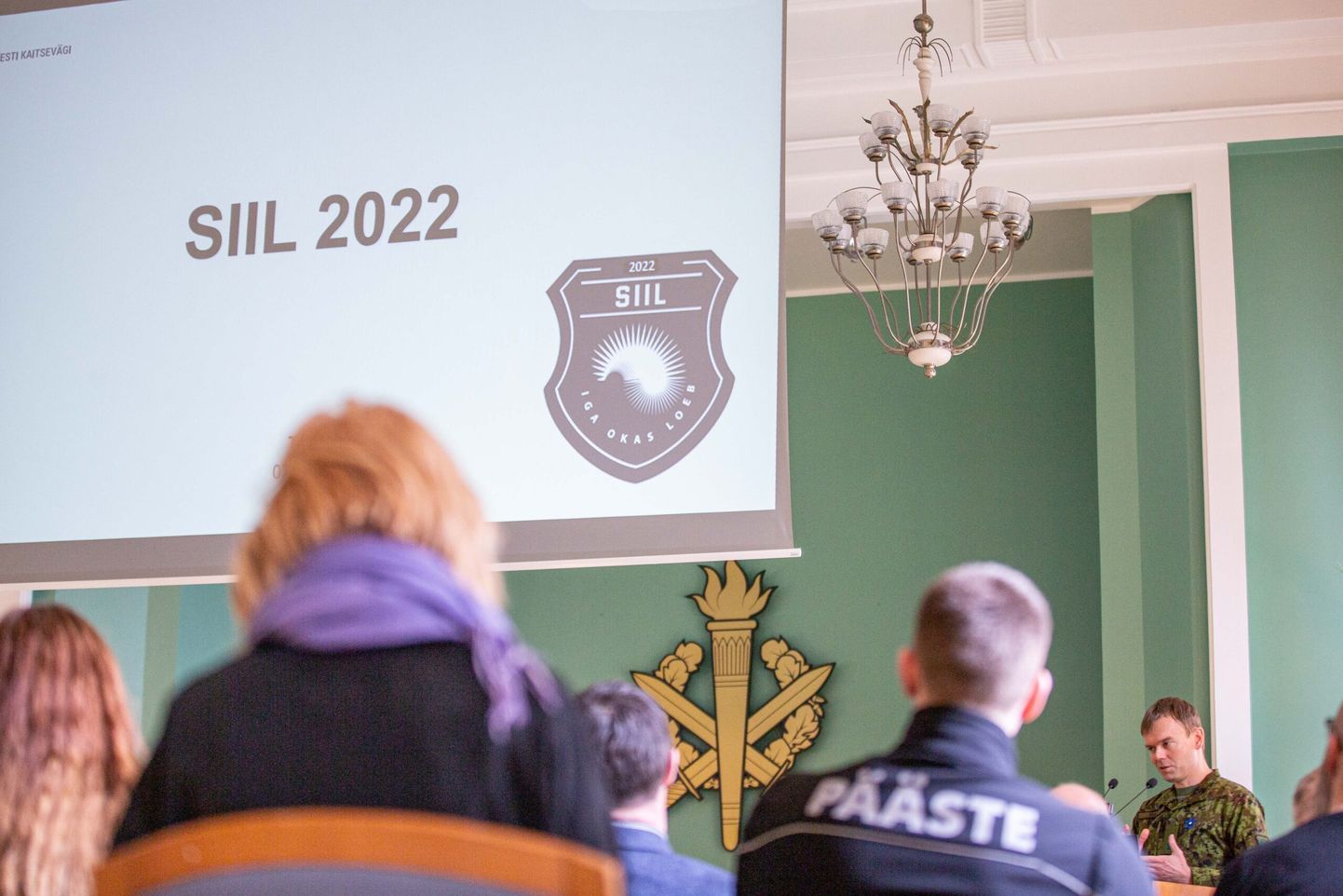 Tartus kaitseväe akadeemias toimus suurõppuse Siil 2022 infotund kaitseväe tsiviilkoostööpartneritele Lõuna-Eestis.