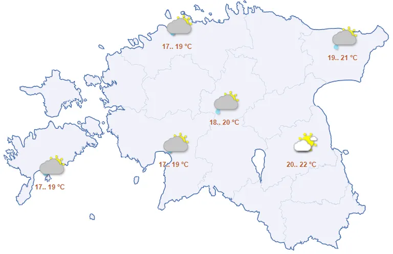 Ilm kolmapäeval