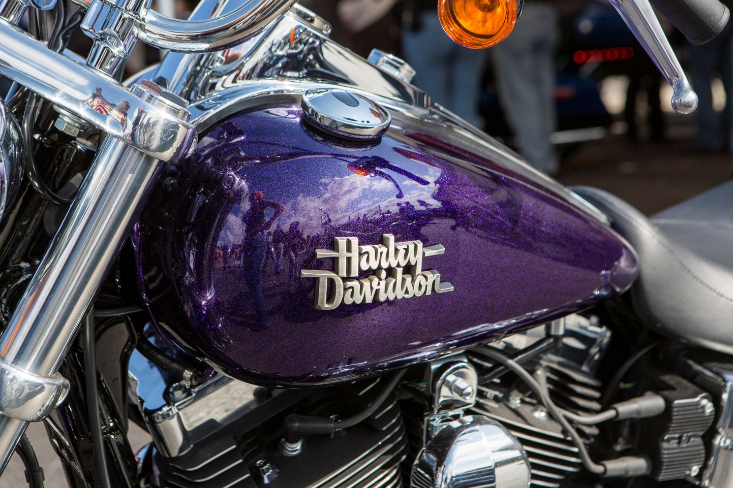 Harley-Davidsoni mootorratas.