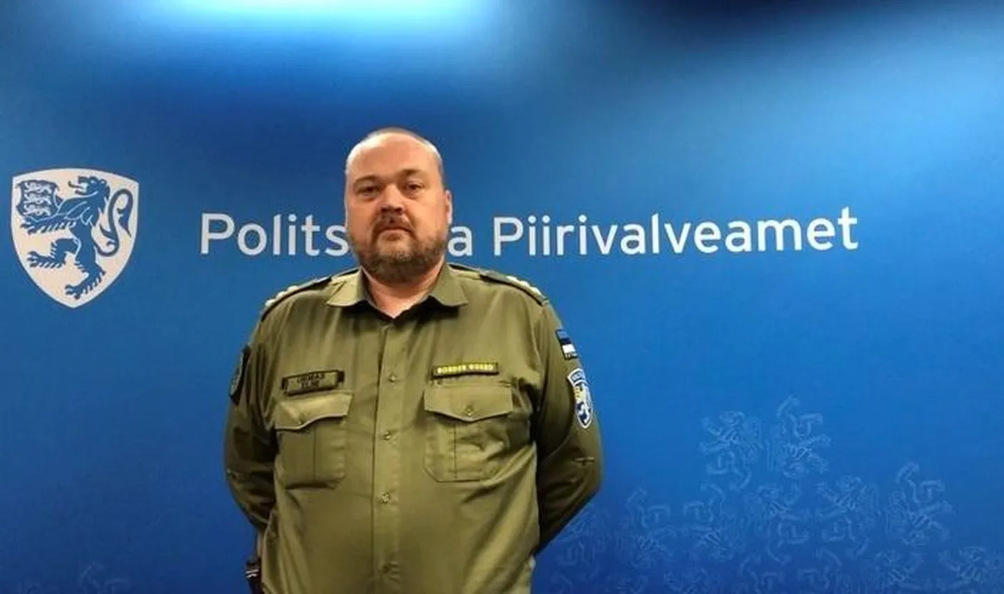 Ida prefektuuri piirivalvebüroo uus juht Urmas Elmi.