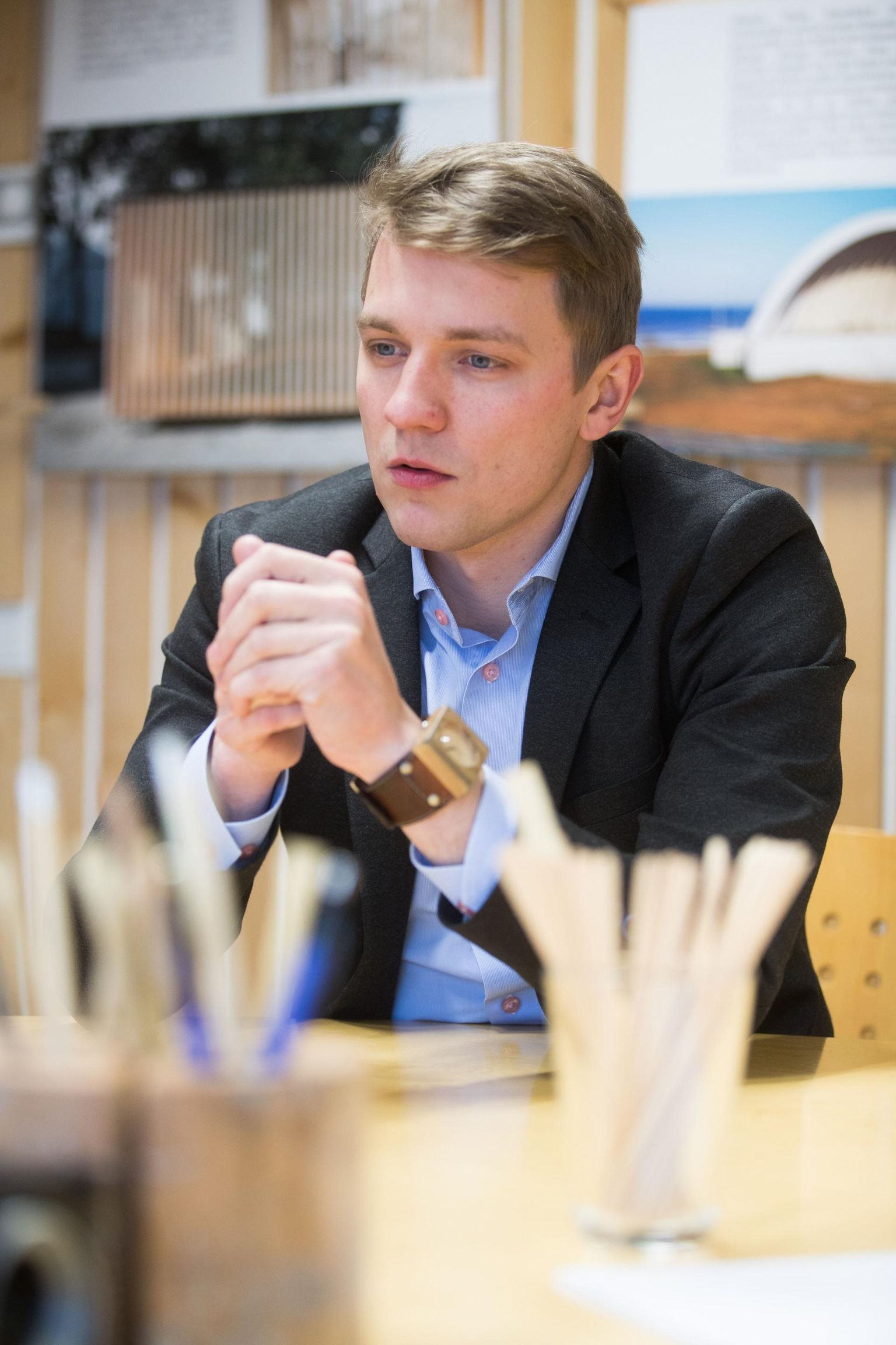 Eesti metsa- ja puidutööstuse liidu juht Henrik Välja.