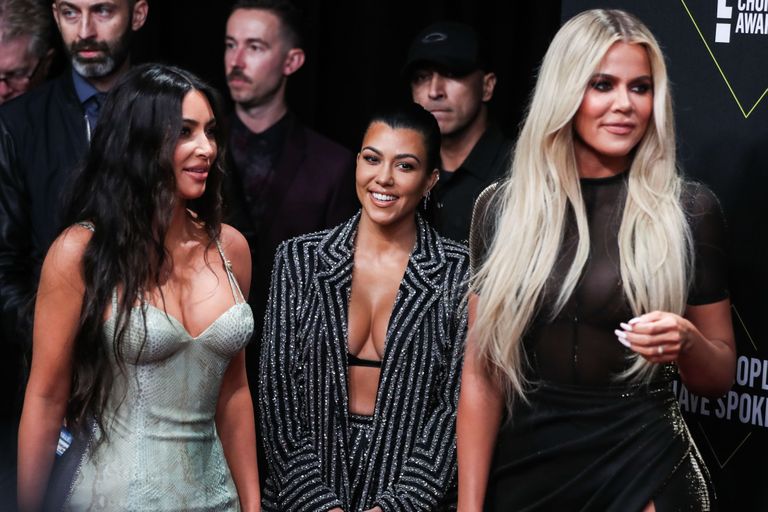 Kim Kardashian West, Kourtney Kardashian and Khloe Kardashian 