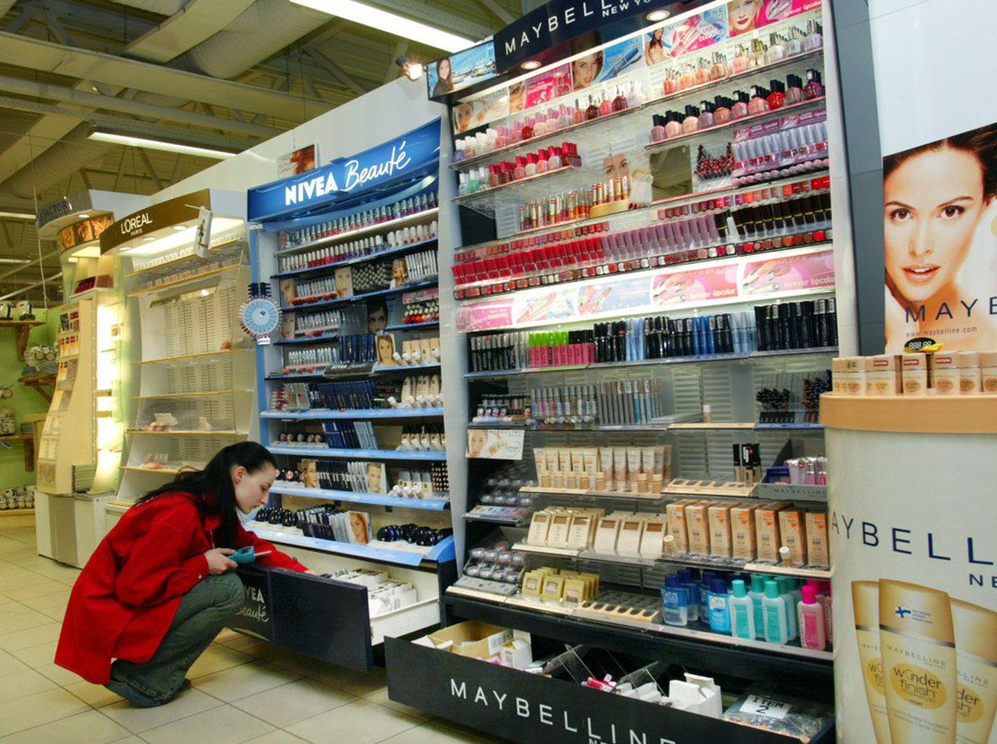 Palju varastatakse poodidest kosmeetikat.