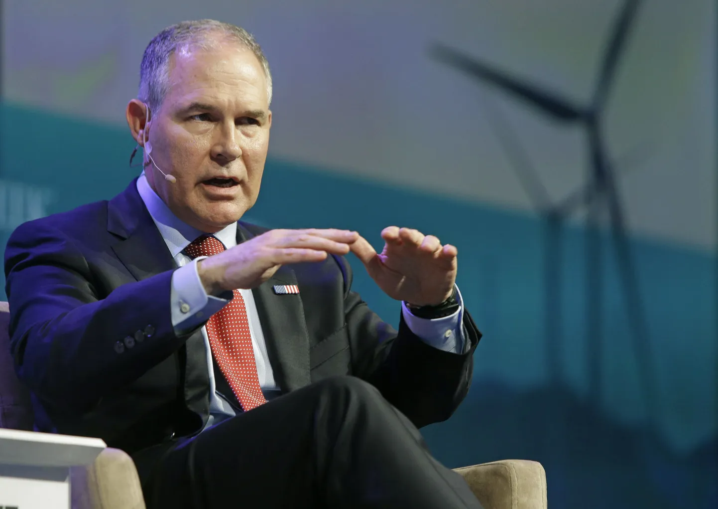 USA keskkonnakaitseagentuuri uus juht Scott Pruitt.