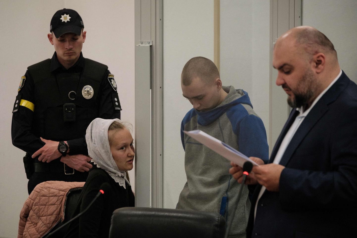 Vene seersant Šišimarin Kiievi kohtus.