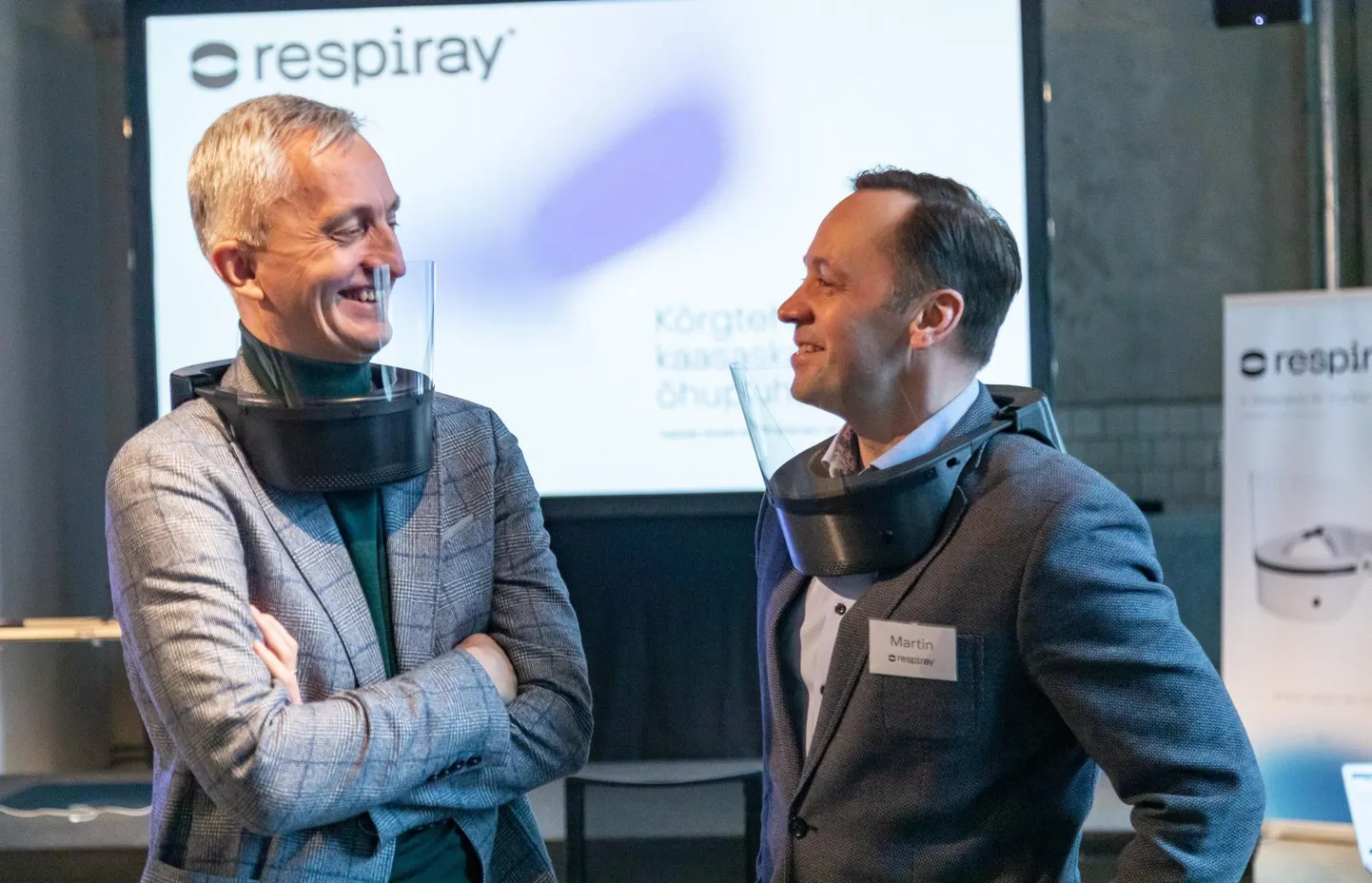 Презентация очистителя воздуха Respiray.