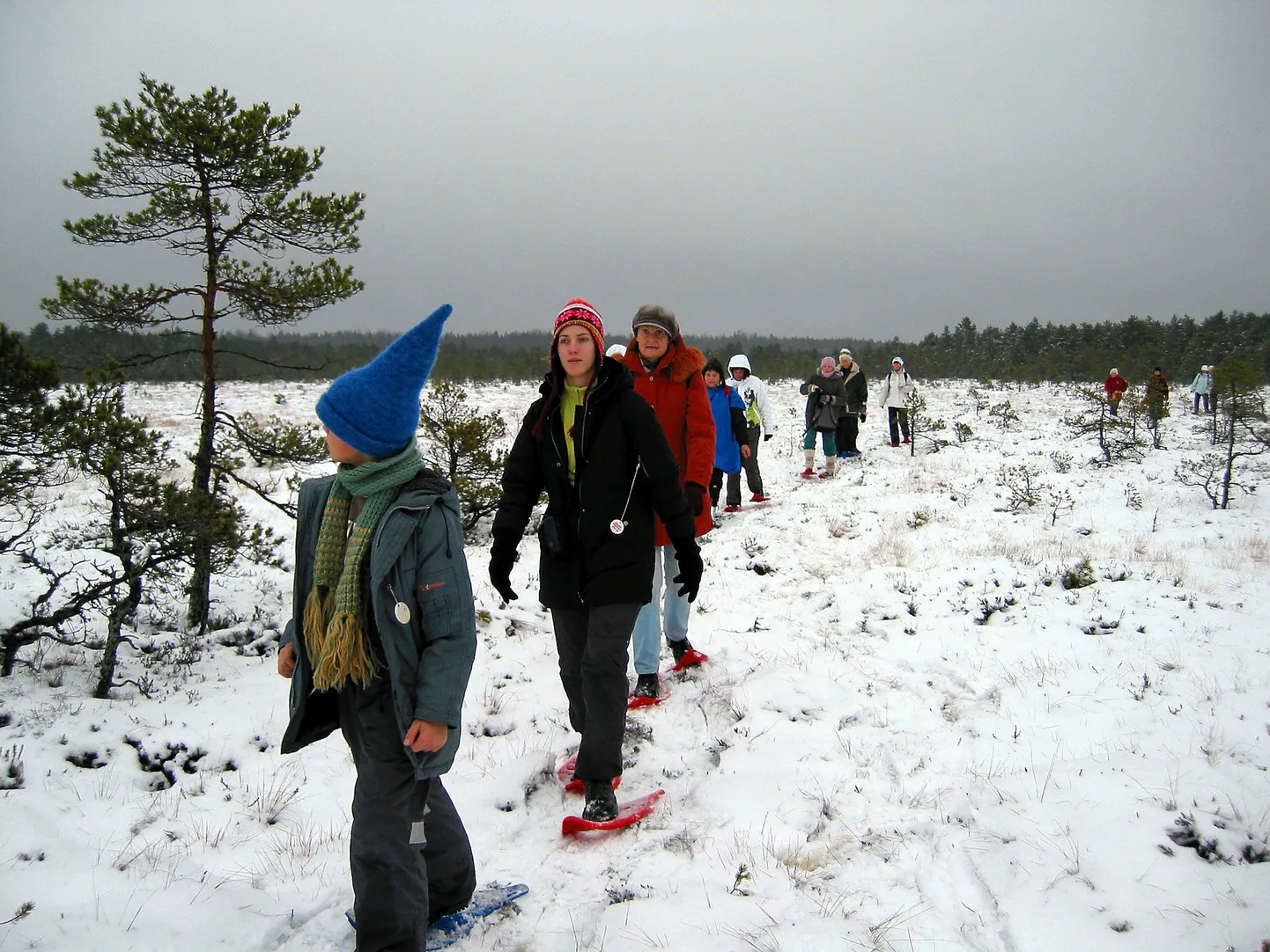 Looduse Omnibussi reisiseltskond Soomaal Valgerabas.