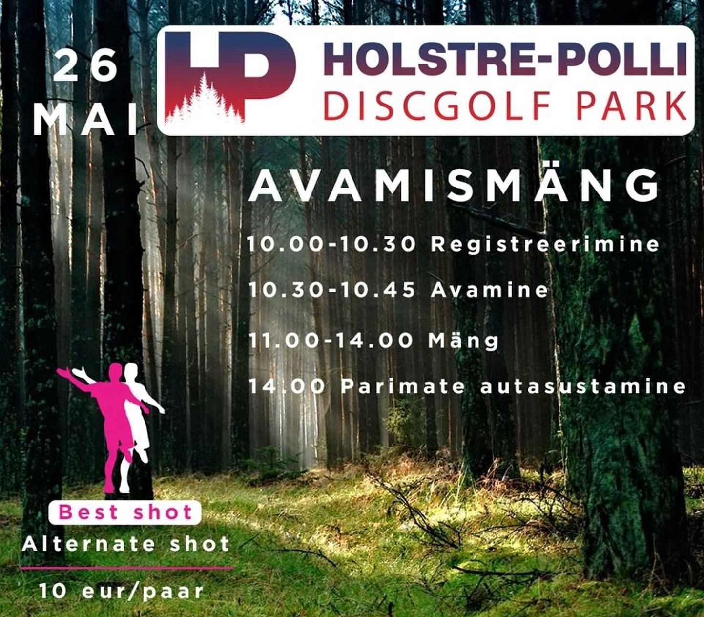 Holstre-Pollis saab peagi kettagolfi mängida.
