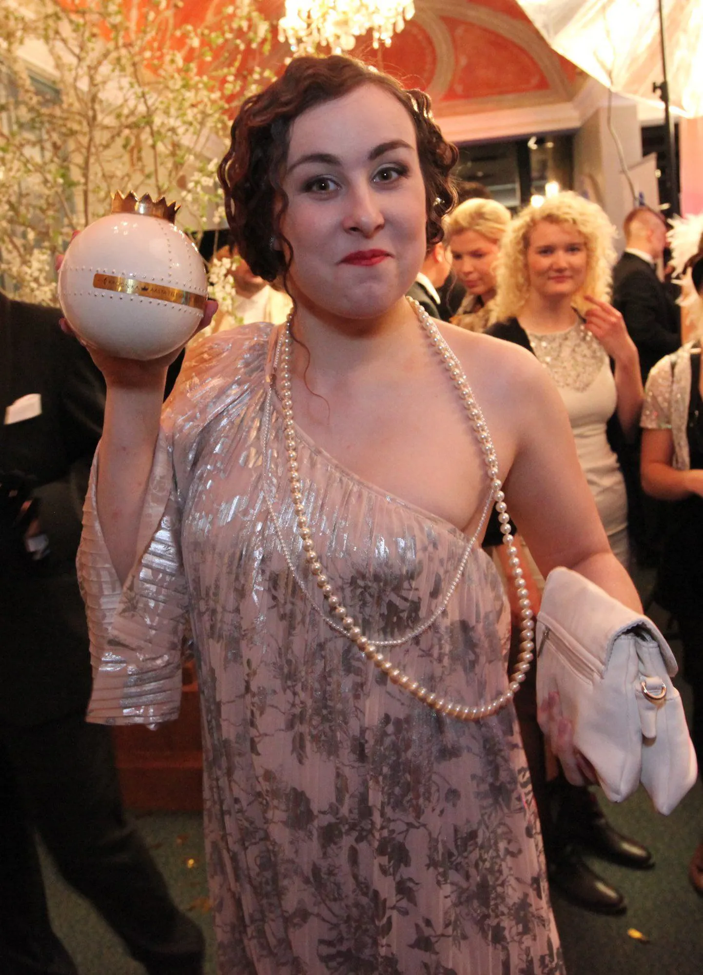 Kroonika Meelelahutusauhindade gala 2014.
"Padjaklubi" Miša ehk Kristel Aaslaid