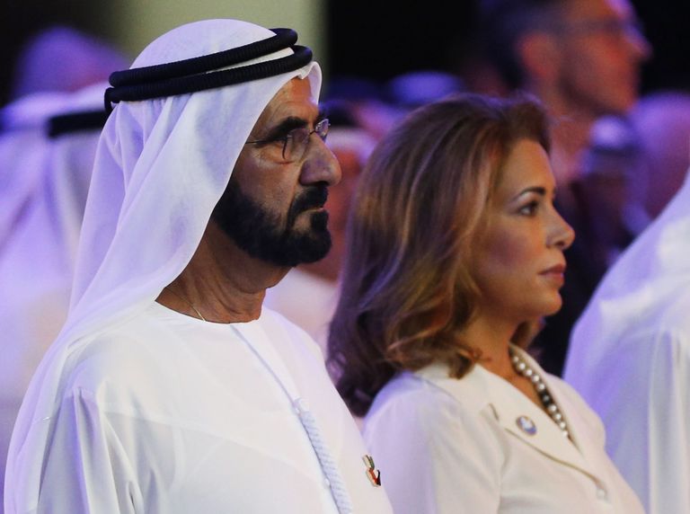 Dubai šeik Mohammed bin Rashid Al Maktoum ja ta naine, printsess Haya bint al-Hussein