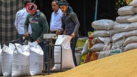 India sadamas on ekspordikeelu järel lõksus 400 000 tonni nisu
