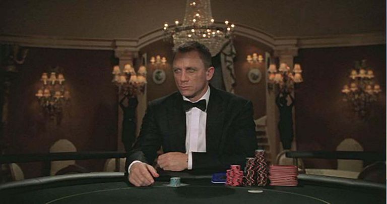 Kaader filmist «Casino Royale». Pildil Daniel Craig