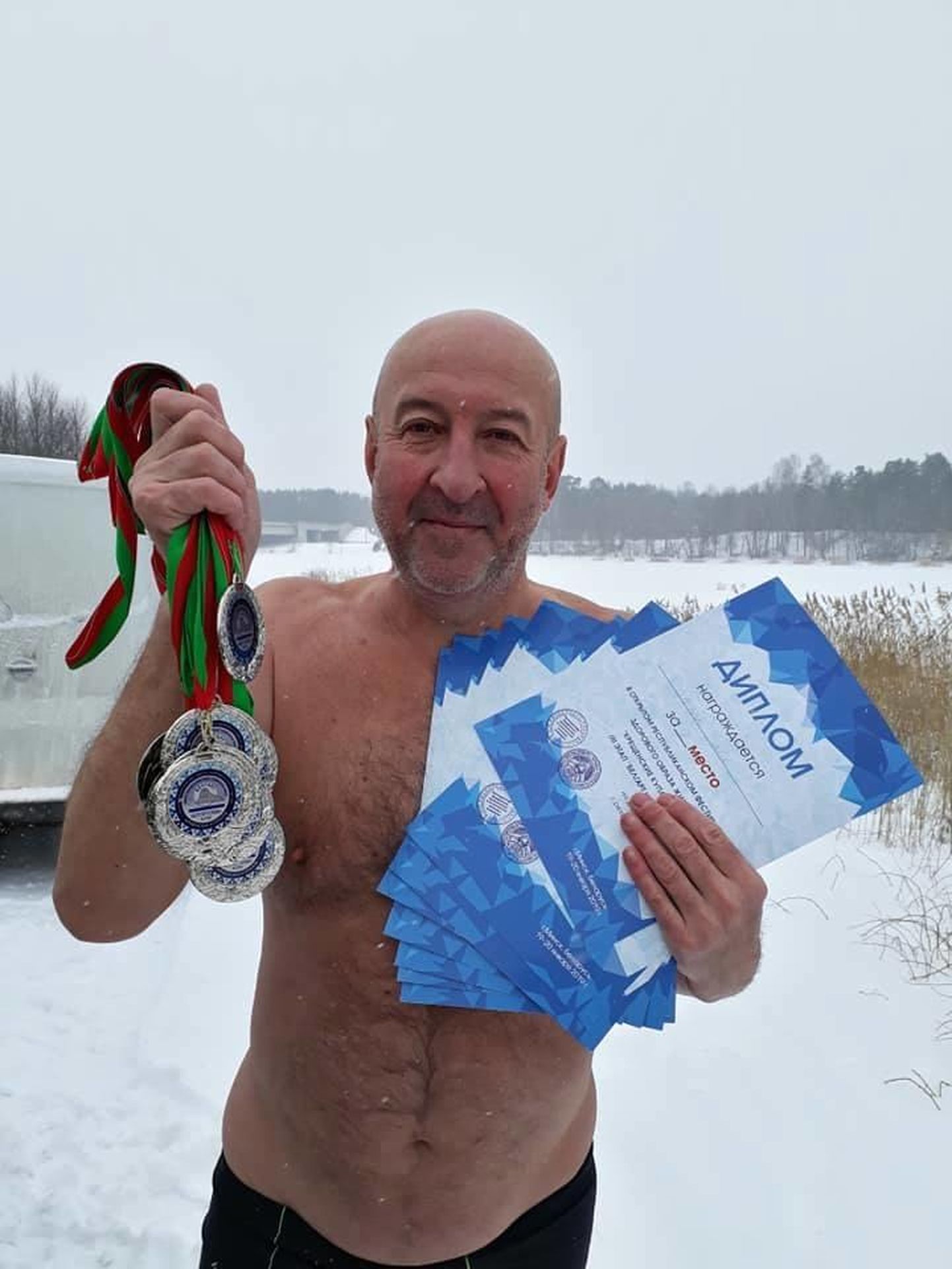 Pärnu talisuplusentusiast Nikoali Pribõlski võitis Valgevenes Belgartis maailmameistrivõistlusel üheksa medalit.