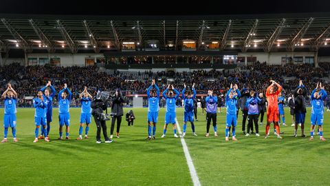 Islandes futbolisti PK kvalifikācijā rezultatīvā cīņā spēlē neizšķirti ar Franciju