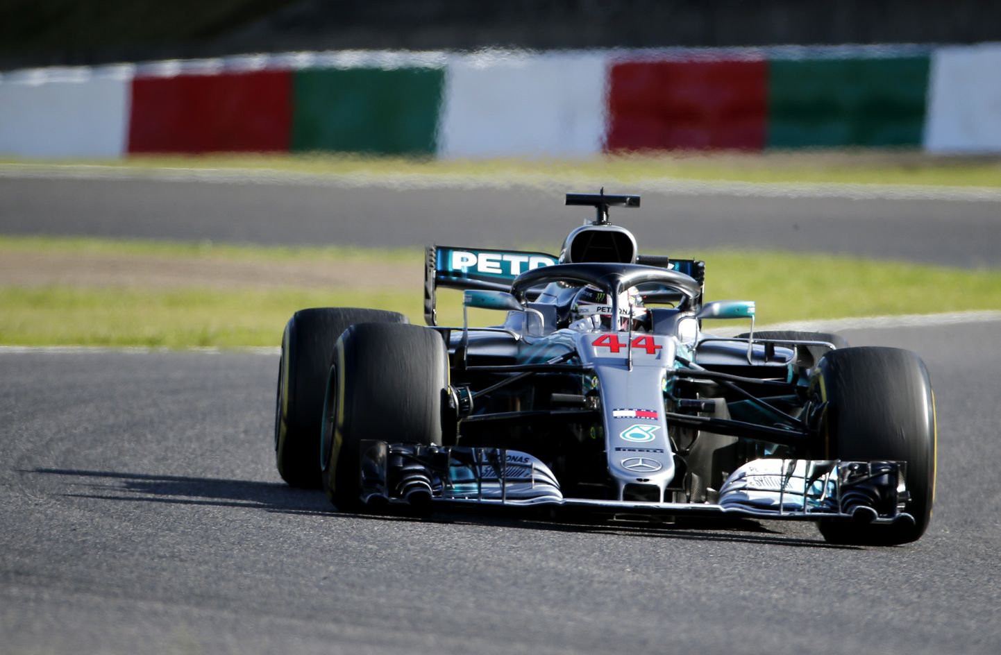 Jaapani GP võitja ja MM-sarja kindel liider Lewis Hamilton.