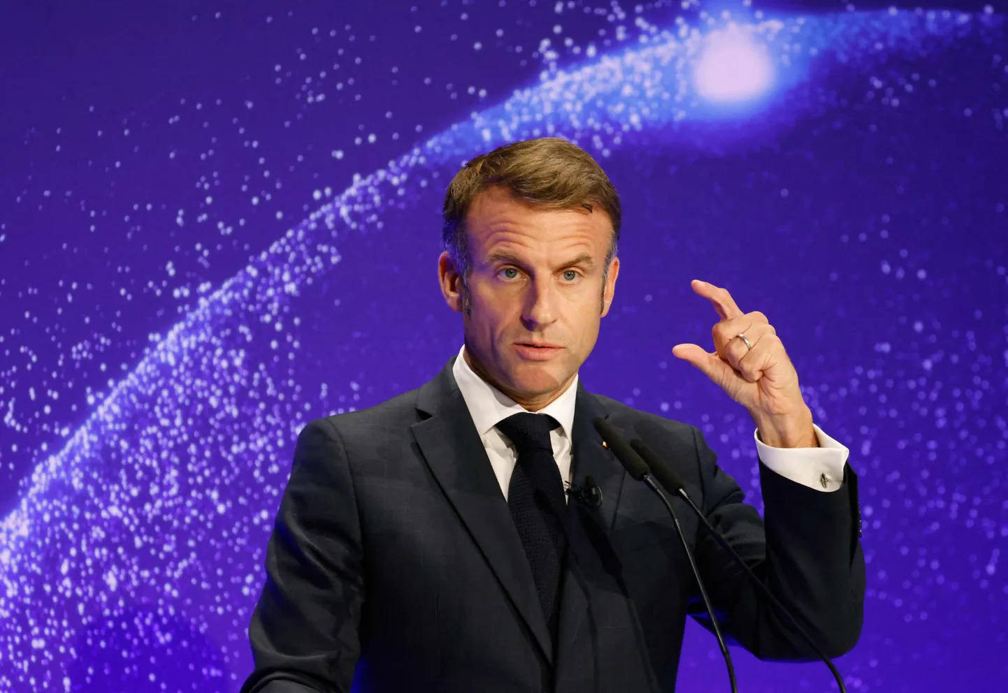 Президент Франции Эммануэль Макрон.