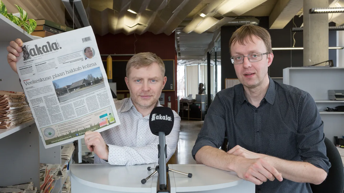 Sakala stuudios arutlesid Hans Väre ja Marko Suurmägi.