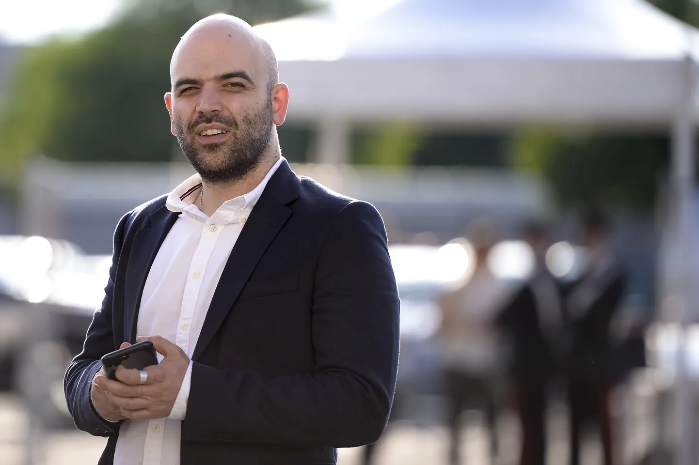 Itaalia kirjanik Roberto Saviano.