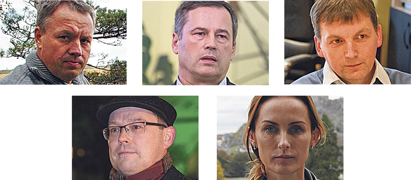 Andre Aav, Alar Karu, Andrus Rooks, Madis Timpson, Katrin Koovit