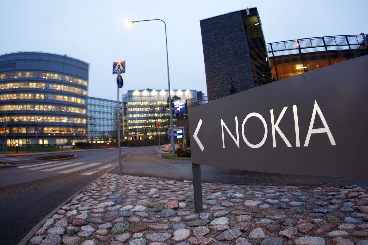 Nokia peakorter Soomes Espoos.