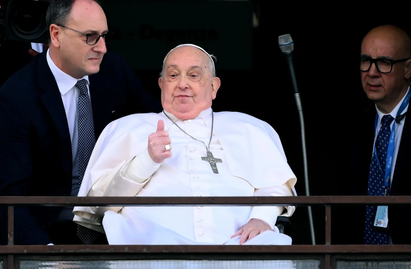 Romas katoļu baznīcas pāvests Francisks.