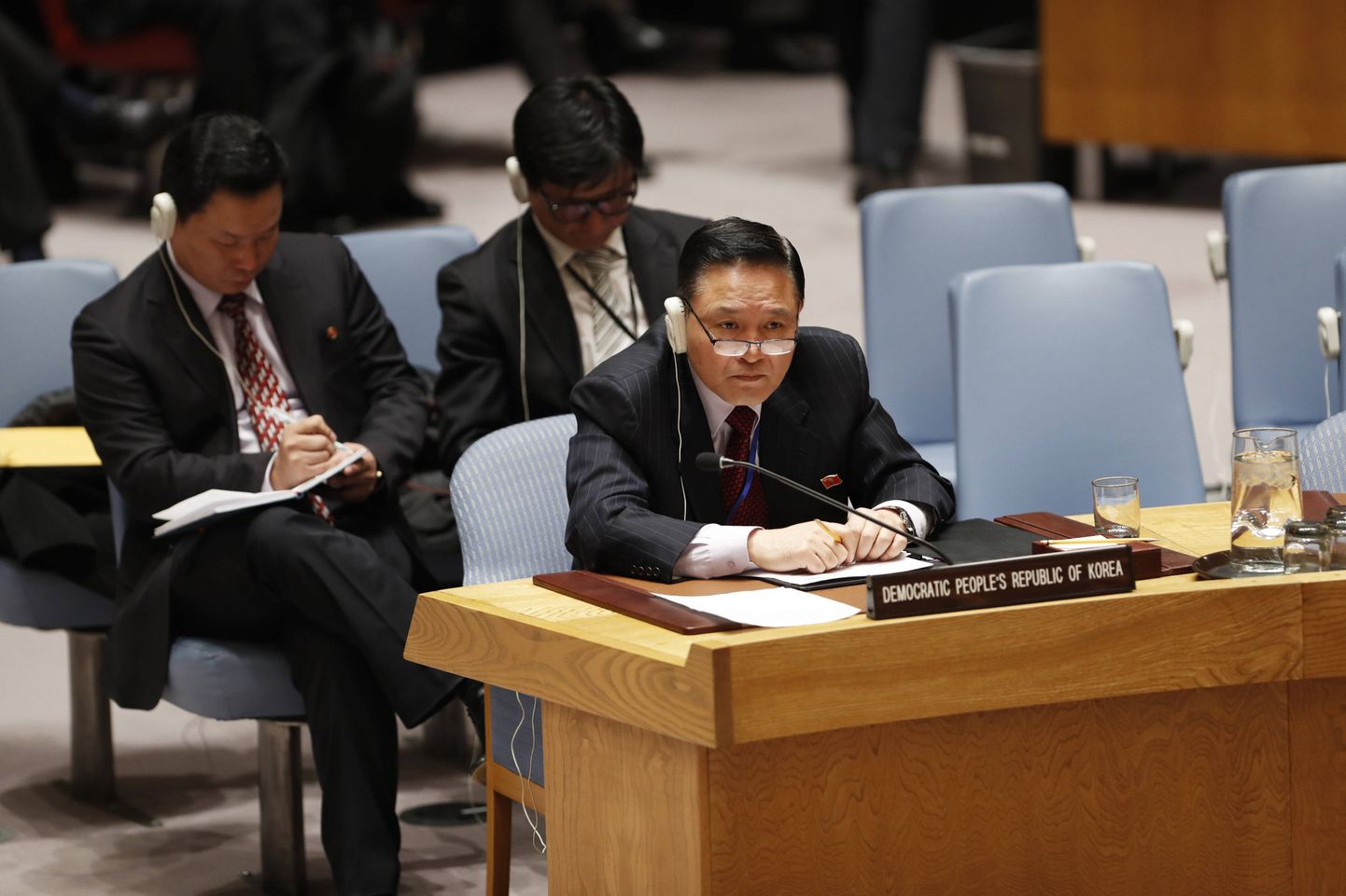Põhja-Korea esindus ÜRO Julgeolekunõukogus.