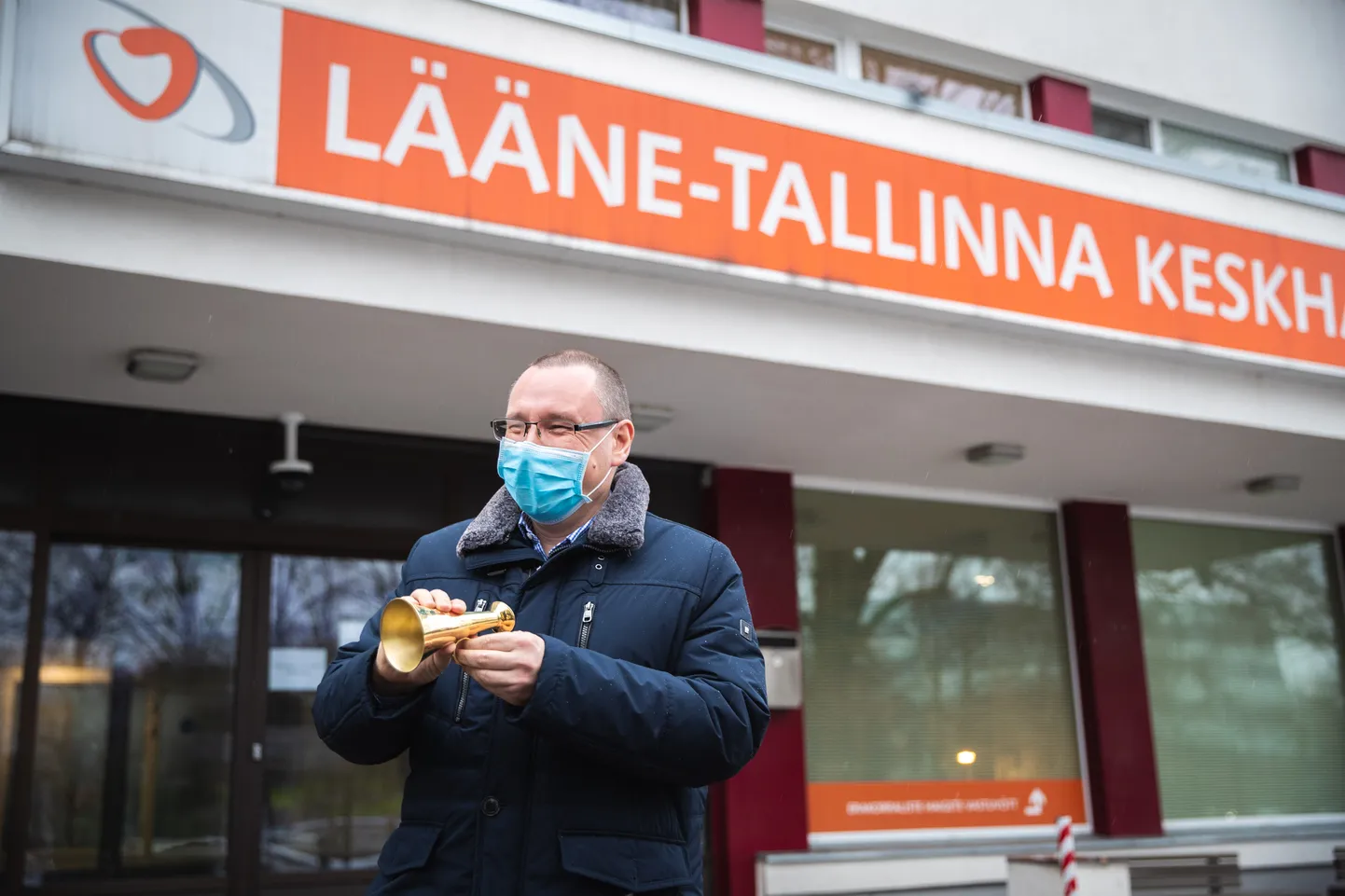 26.01.2021. Tallinn. 
Lääne-Tallinna Keskhaigla juht Arkadi Popov.