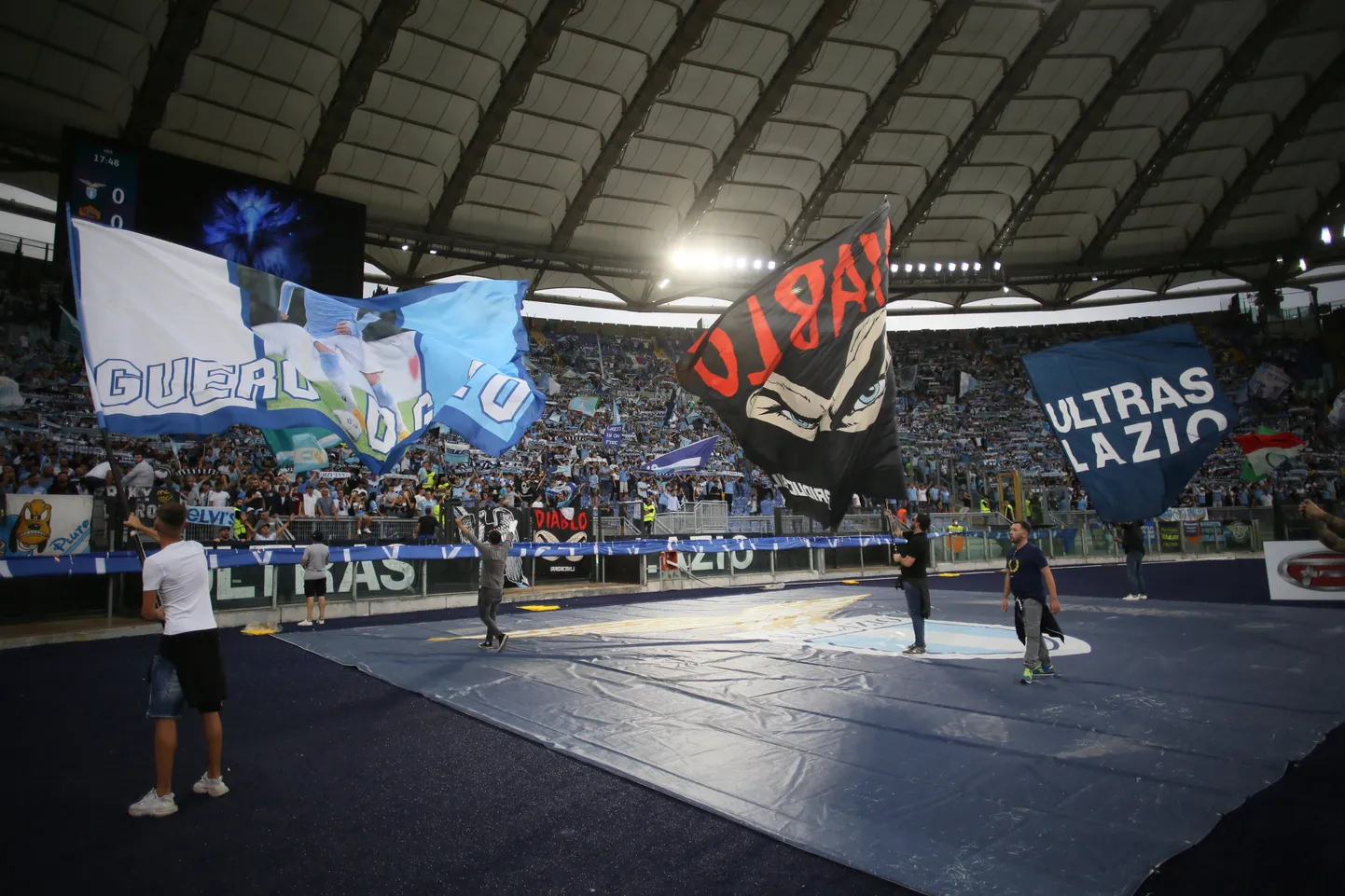Serie A jalgpallimäng. Foto on illustratiivne.