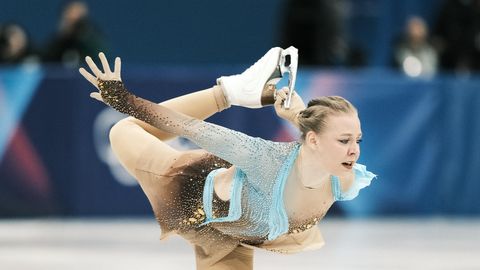 Korraliku tulemuse teinud Petrõkina juhib pärast lühikava võistlust