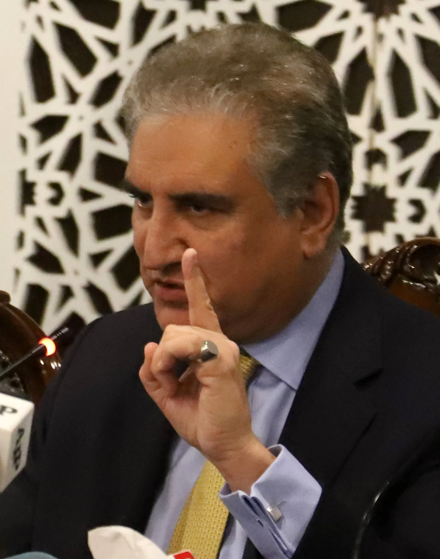 Pakistani välisminister Shah Mahmood Qureshi.