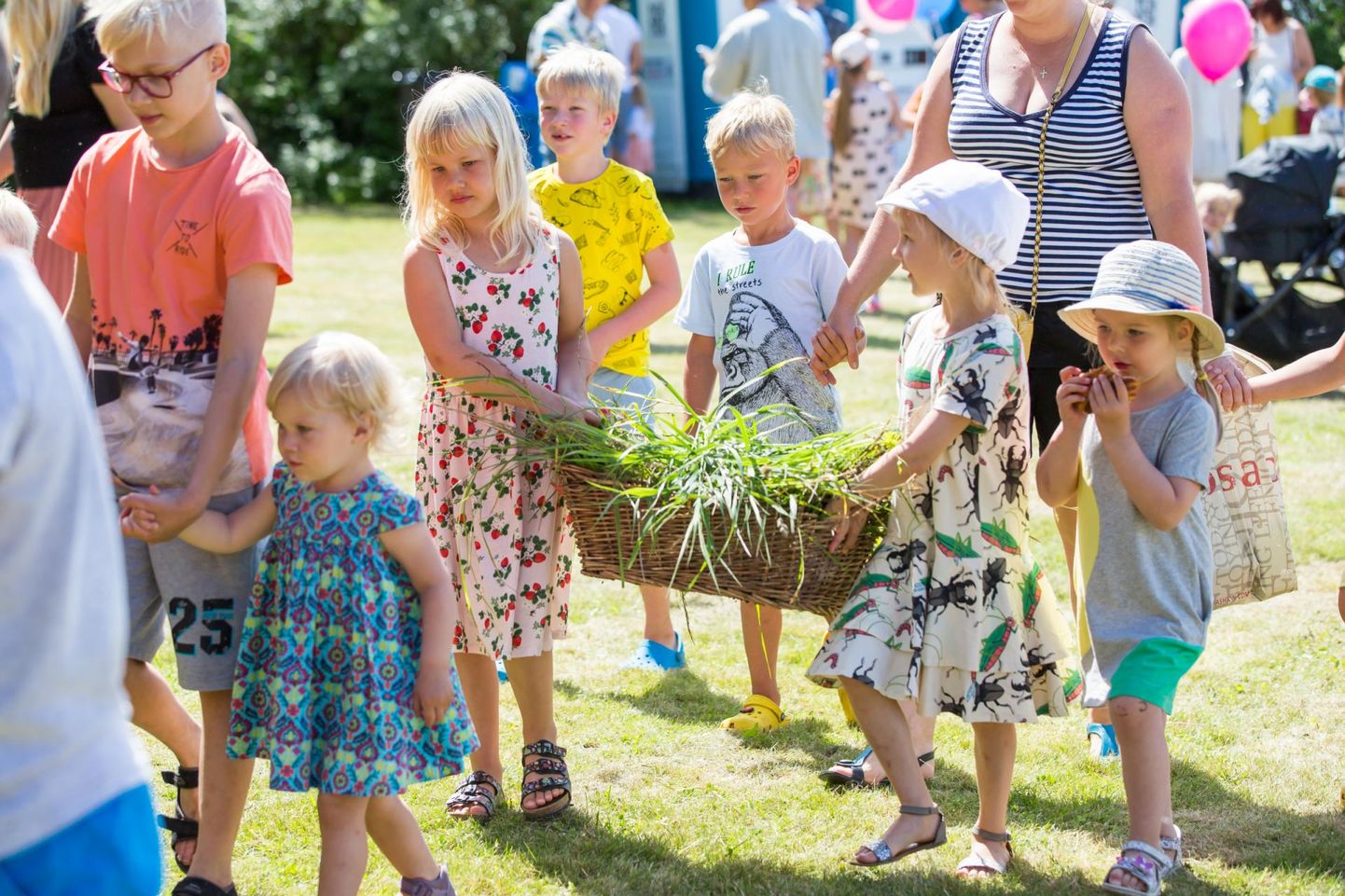 Pärnu Rannapargis toimunud rõõmsate laste festival tõi mullu kokku üle 7000 külastaja.