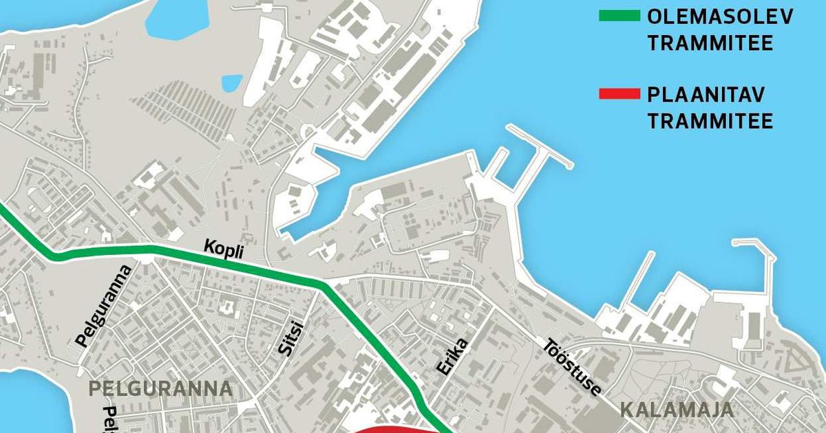 Linnaplaneerijad kavandavad Stroomi trammi - Tallinn - Postimees ...