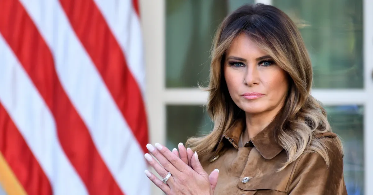 În cele din urmă, Melania Trump, care a rămas în umbră, a început să vorbească