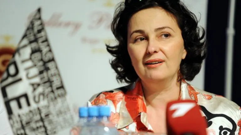 Festivāla "Baltijas pērle" programmu direktore Marina Ļipčenko piedalās preses konferencē par festivālu "Baltijas pērle"