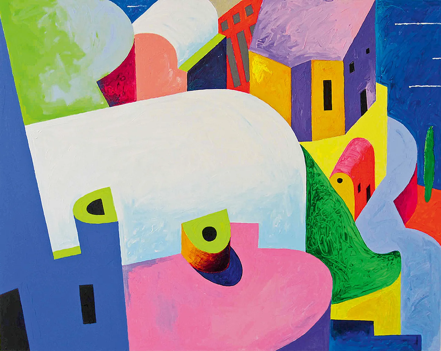 Vilen Künnapu. Santorini roofs. 2014.